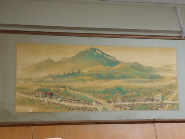 昭和２５年に描かれたと思われる絵画